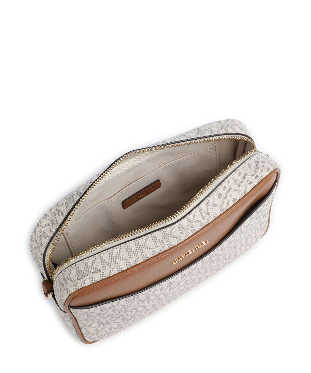 Michael Kors Bev Large Crossbody bag vanilla/acorn