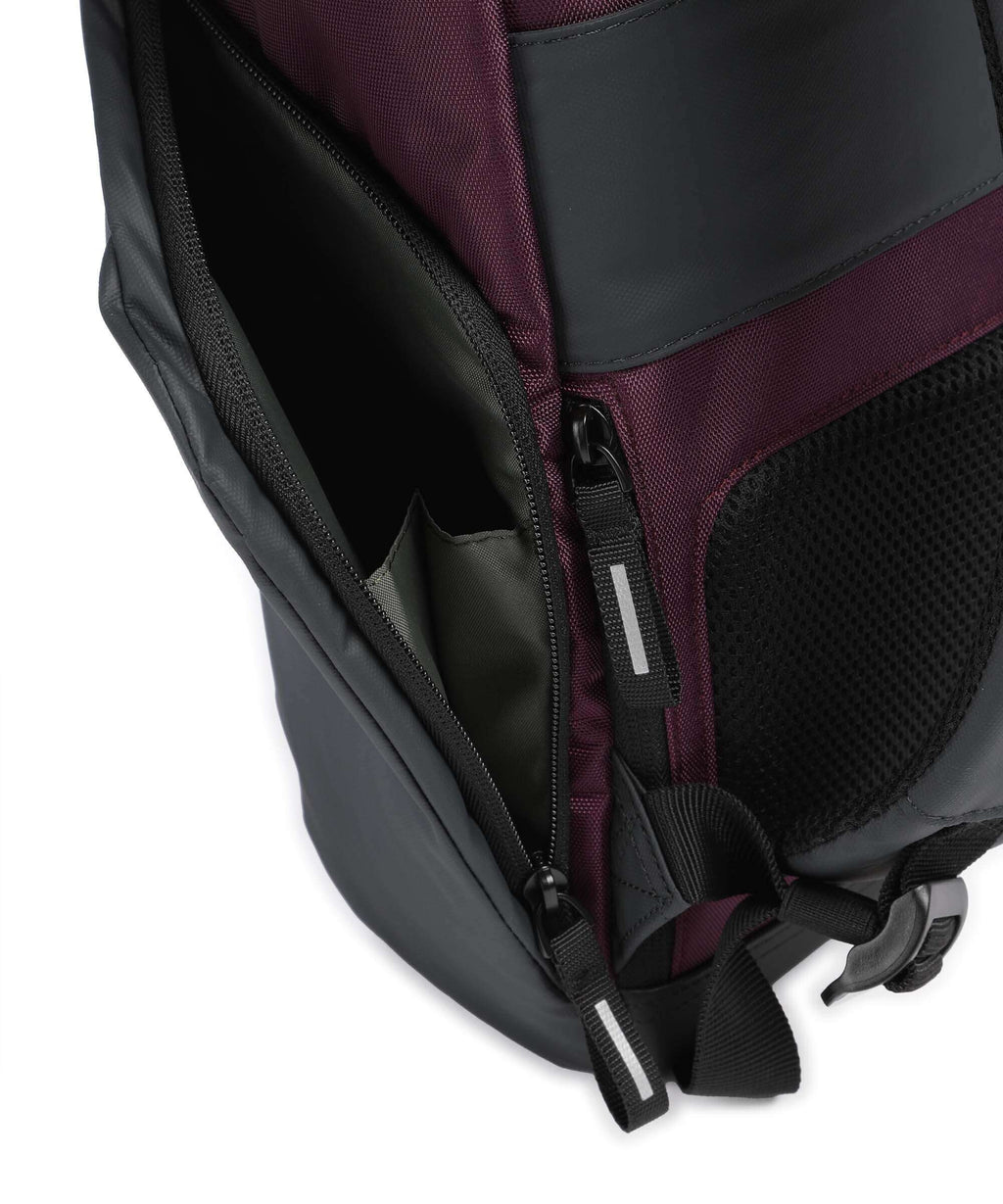 Delsey Paris Securflap Backpack bordeaux rot