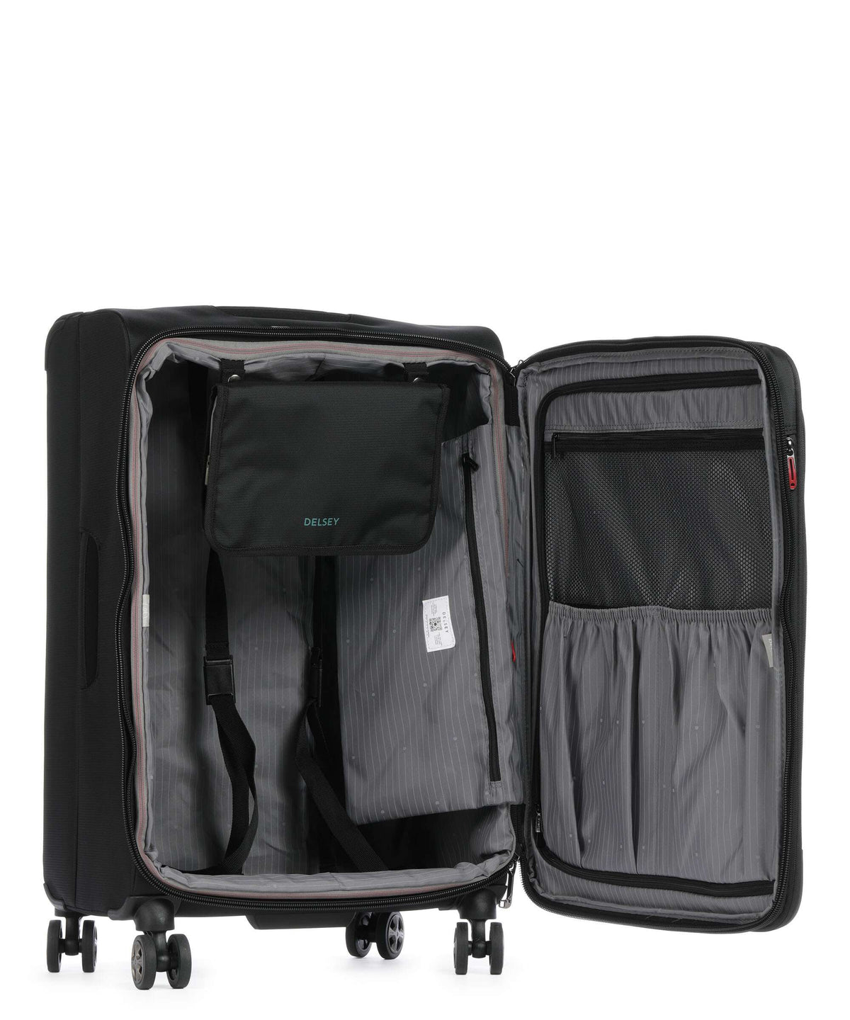Delsey Paris Helium Dlx Spinner (4 wheels) schwarz