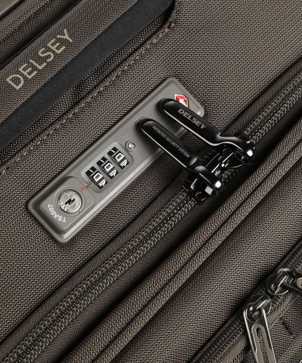Delsey Paris Helium Dlx Spinner (4 wheels) mokka