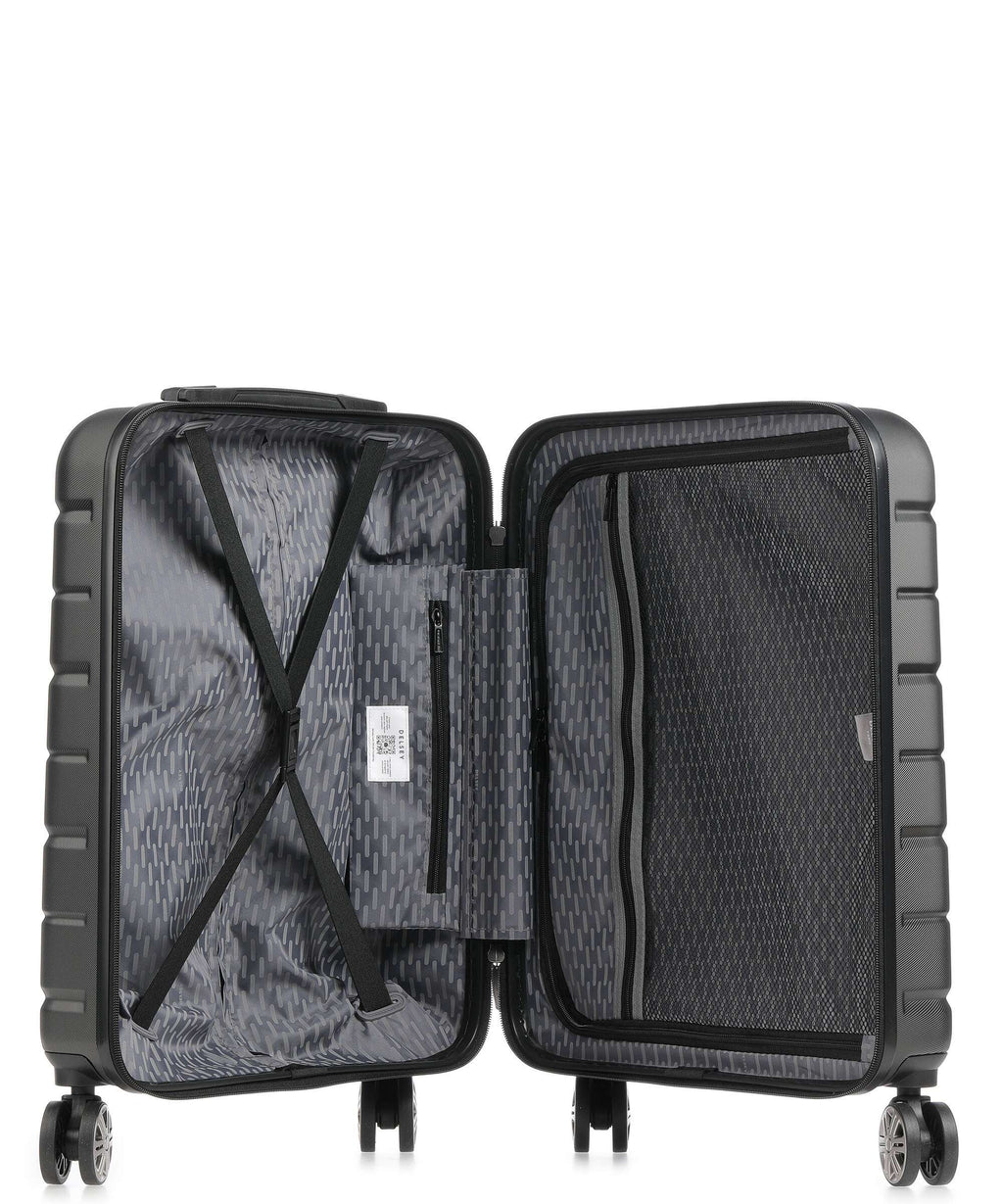 Delsey Paris Air Armour Spinner (4 wheels) schwarz
