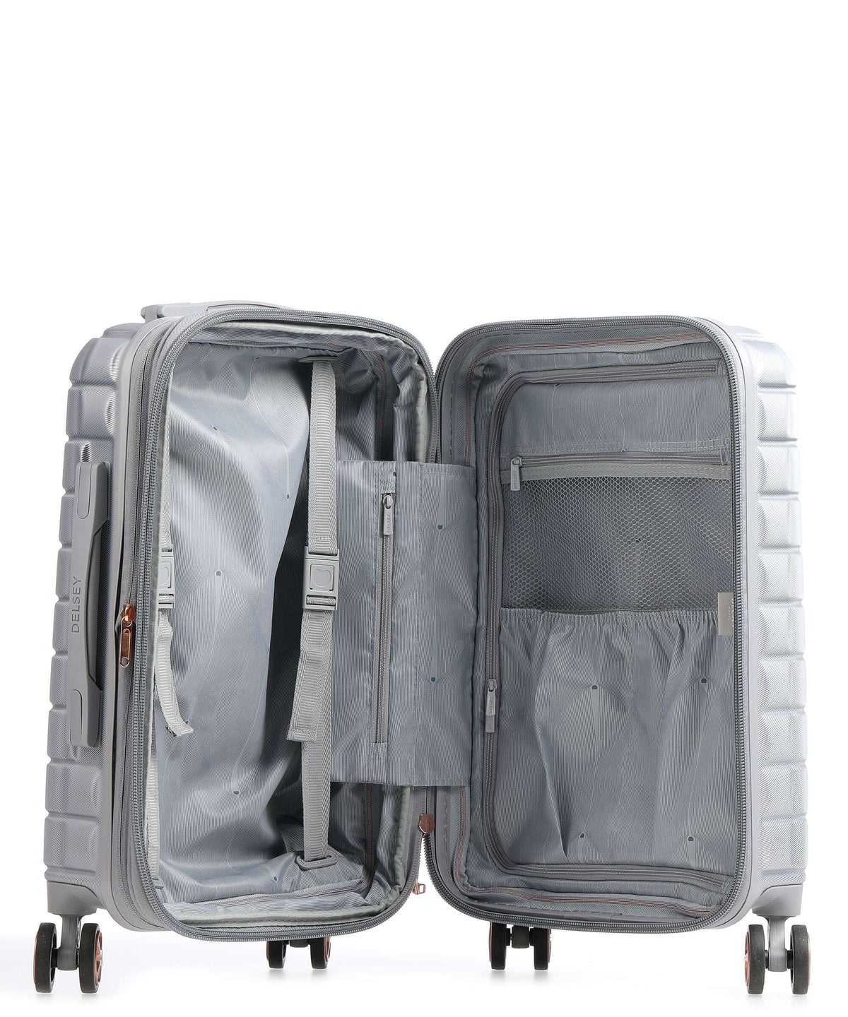 Delsey Paris Shadow 5.0 Spinner (4 wheels) platin