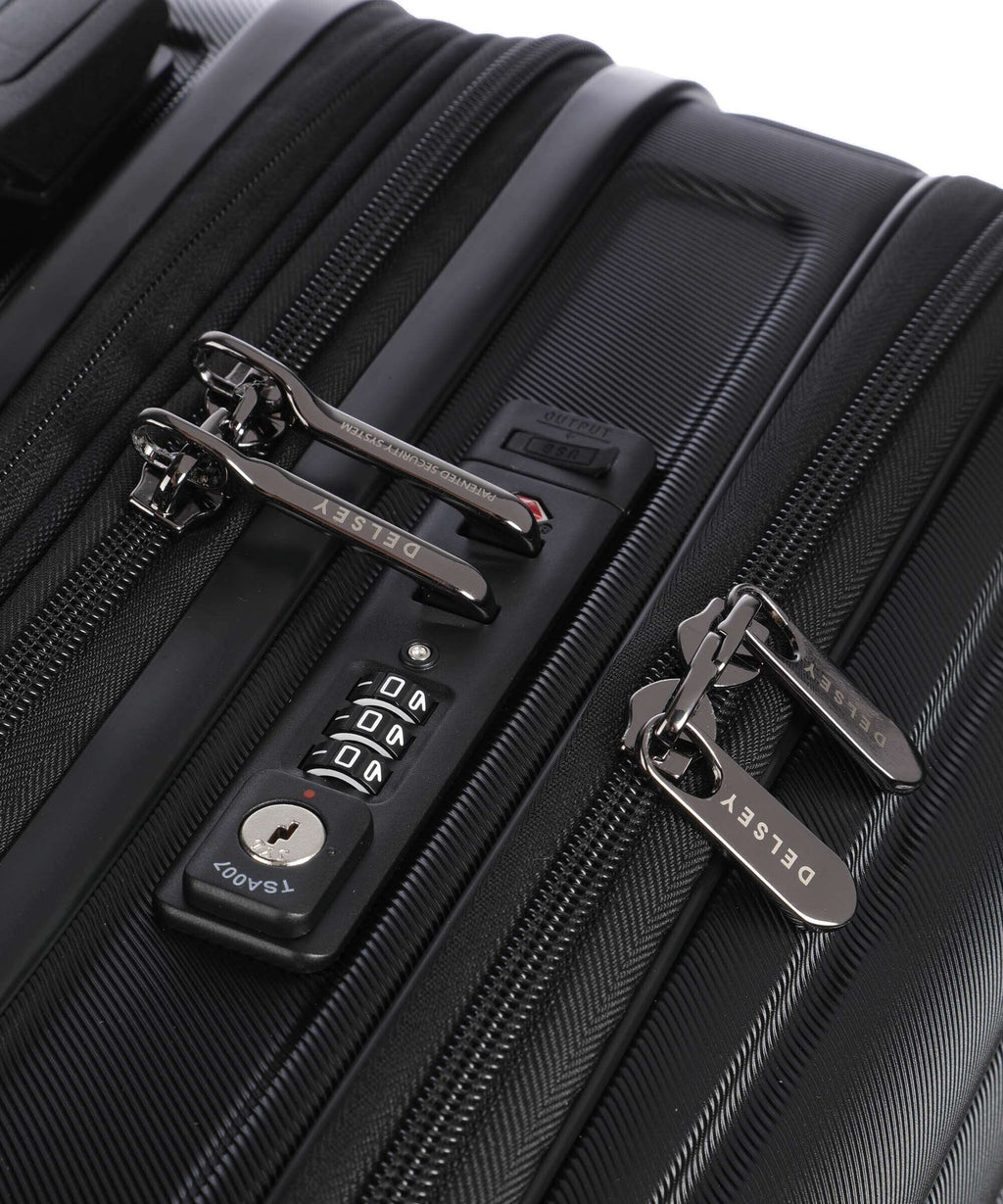 Delsey Paris Shadow 5.0 Spinner (4 wheels) schwarz
