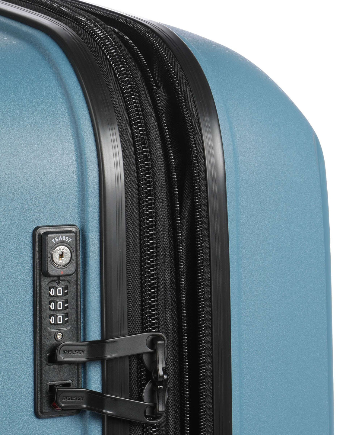 Delsey Paris Belmont Plus Spinner (4 wheels) zink blau