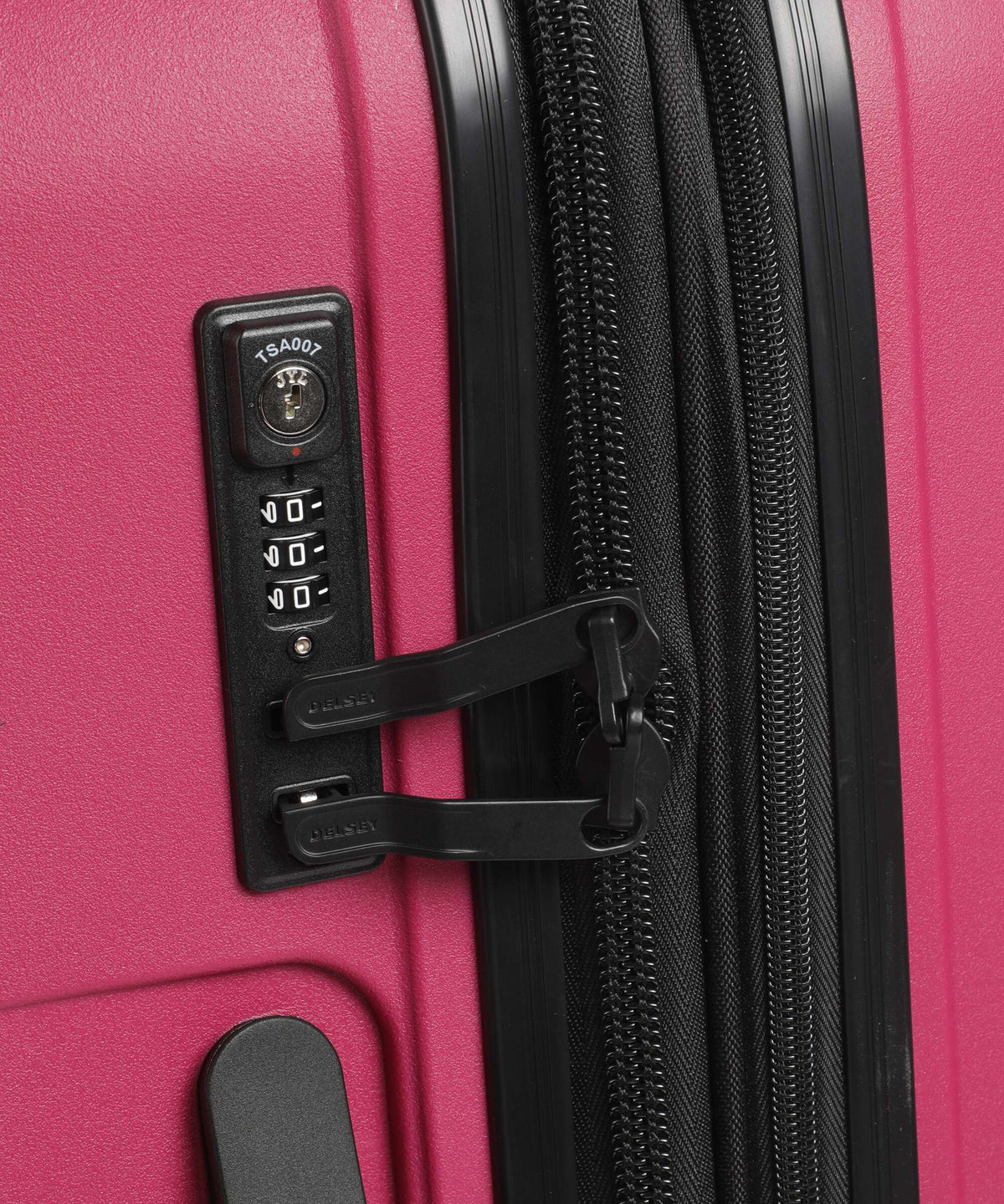 Delsey Paris Belmont Plus Spinner (4 wheels) raspberry