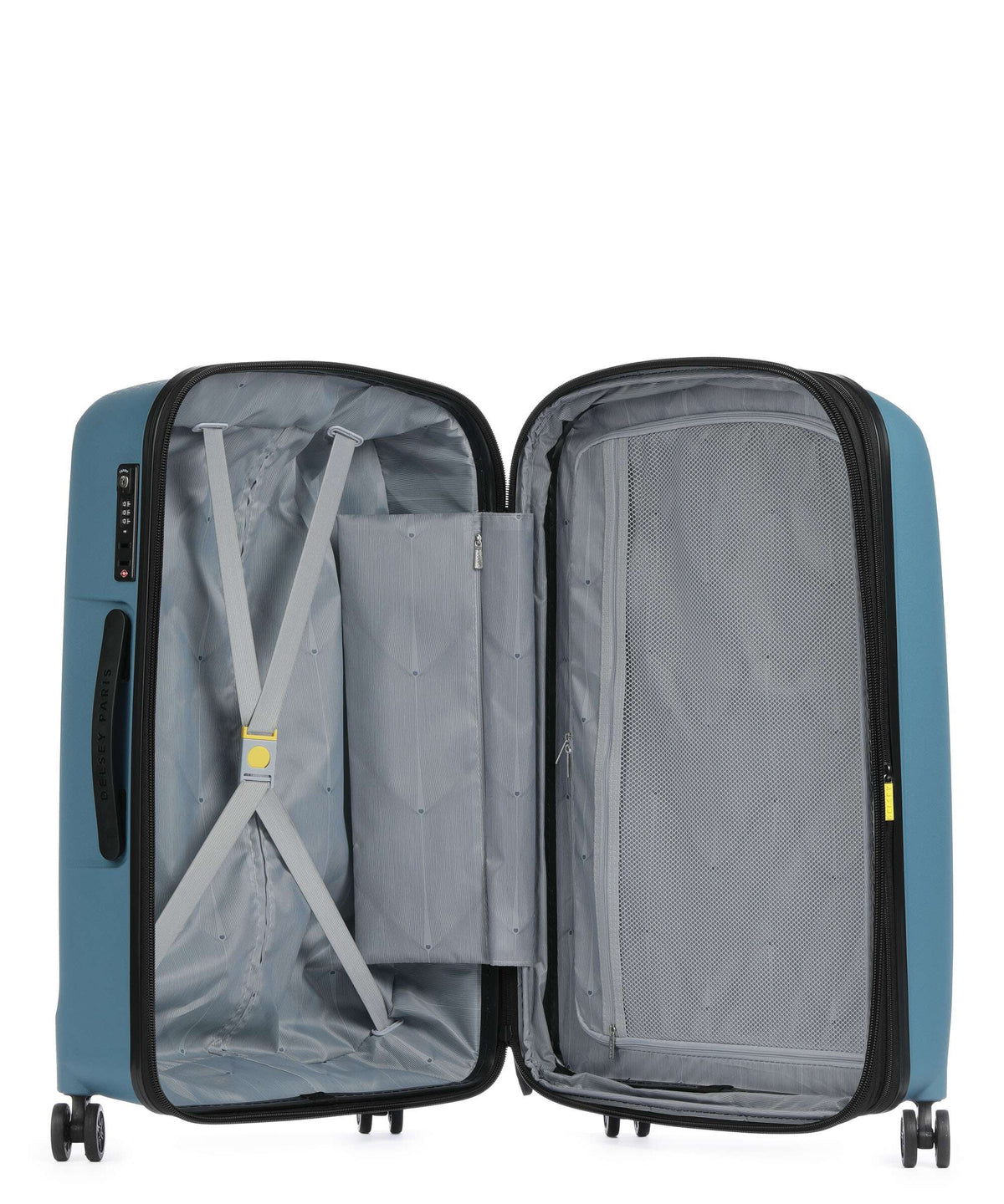 Delsey Paris Belmont Plus Spinner (4 wheels) zink blau