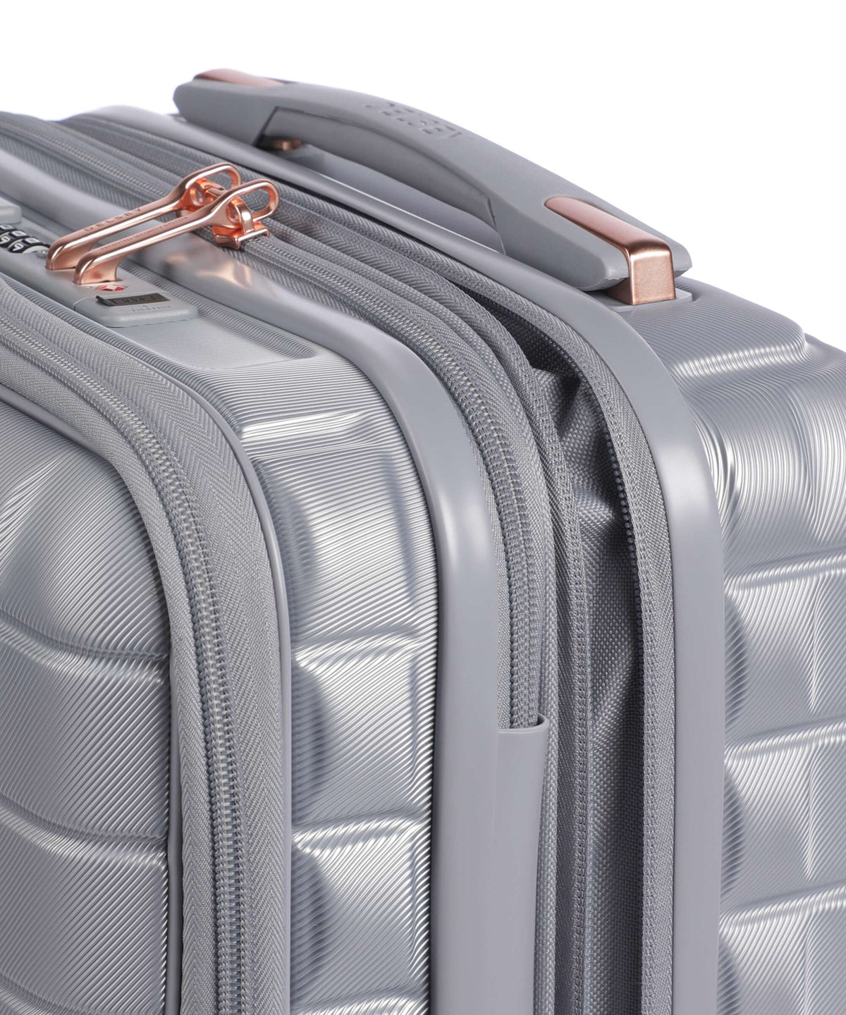 Delsey Paris Shadow 5.0 Spinner (4 wheels) platinum