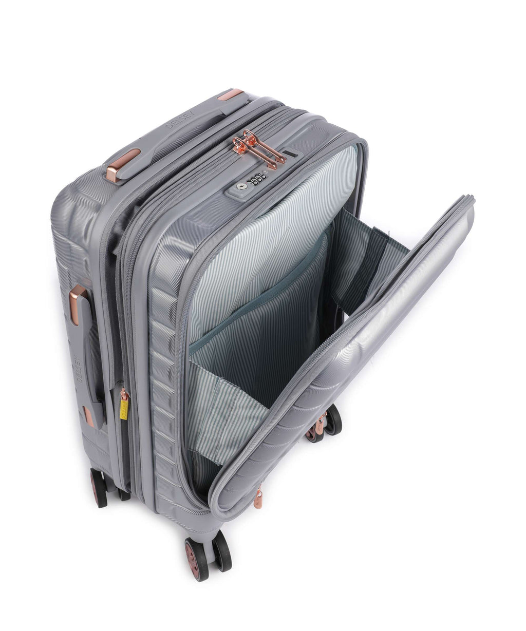 Delsey Paris Shadow 5.0 Spinner (4 wheels) platinum