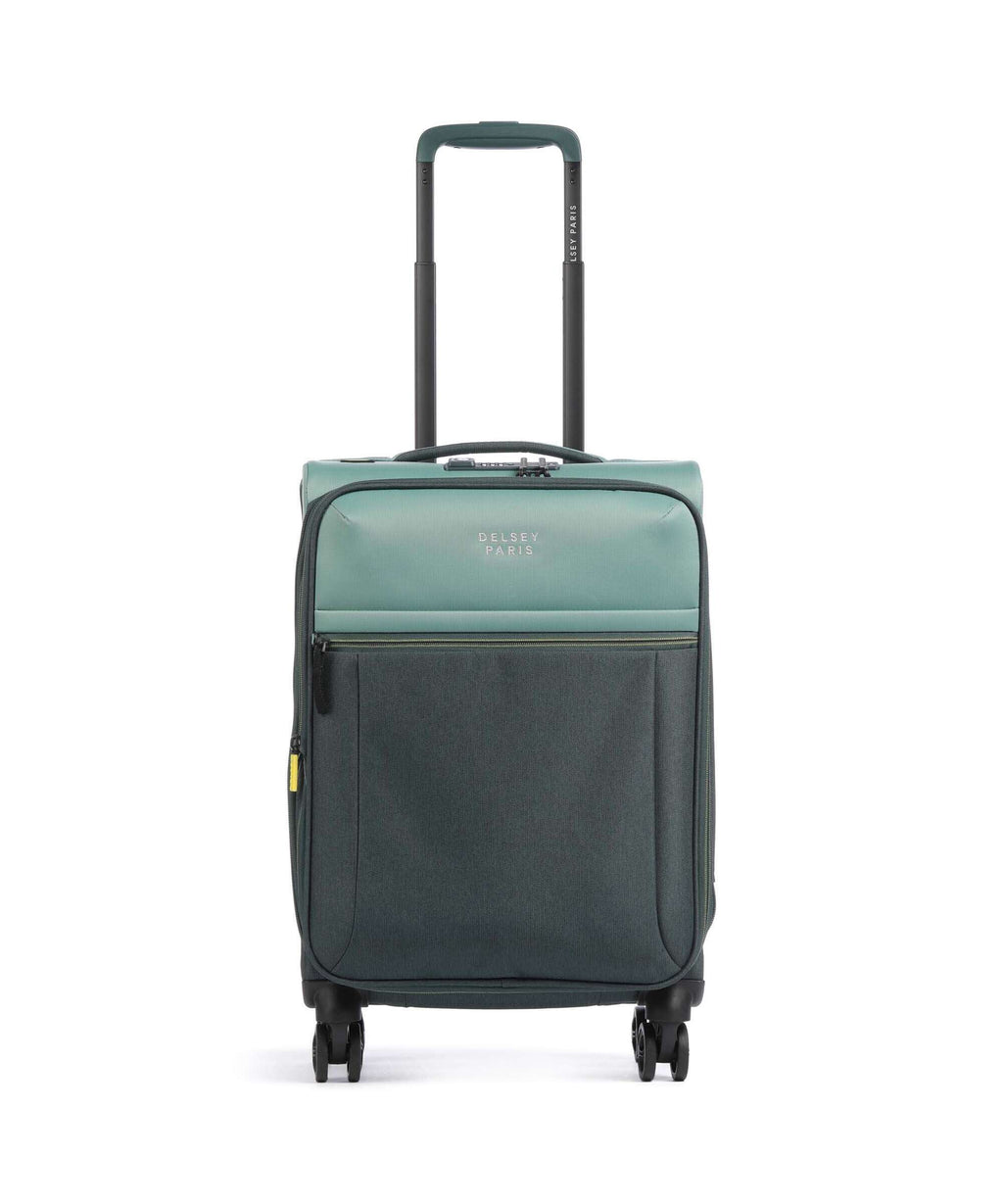 Delsey Paris Brochant 3 Spinner (4 wheels) gruen