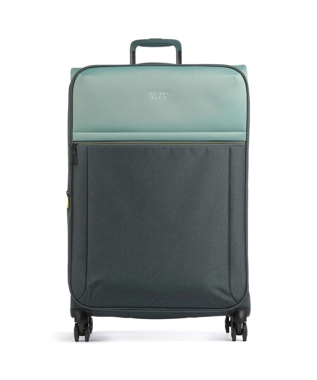 Delsey Paris Brochant 3 Spinner (4 wheels) gruen