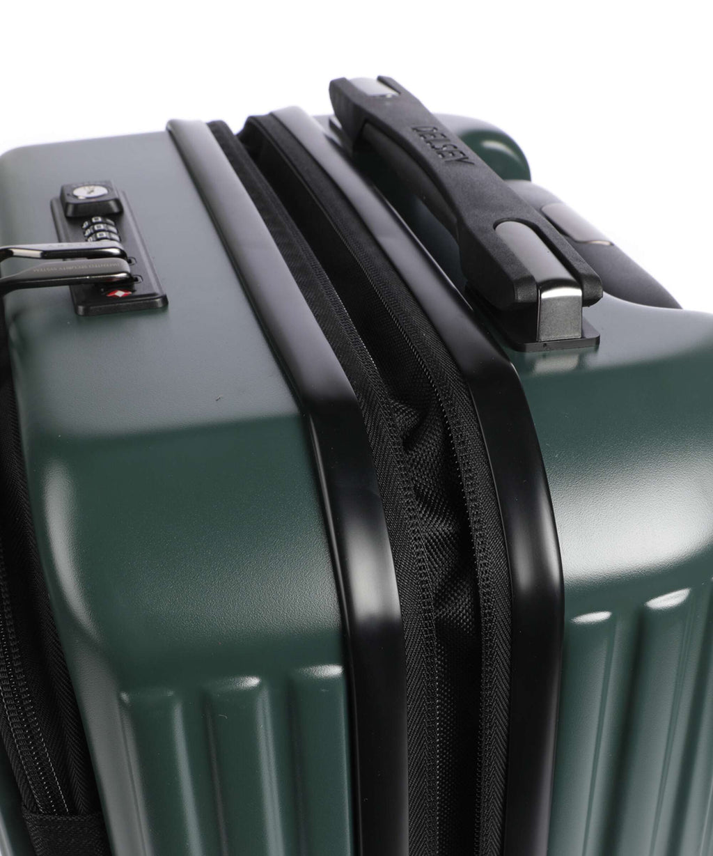 Delsey Paris Securitime Spinner (4 wheels) deep green