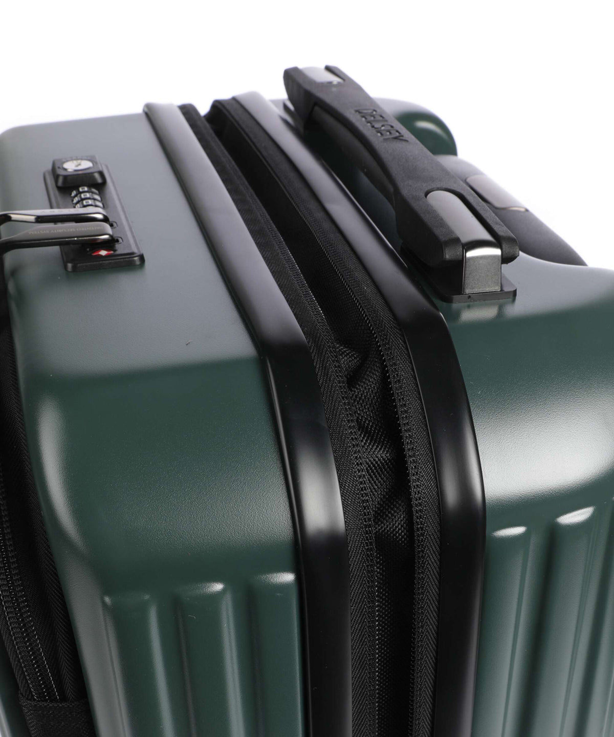 Delsey Paris Securitime Spinner (4 wheels) deep green