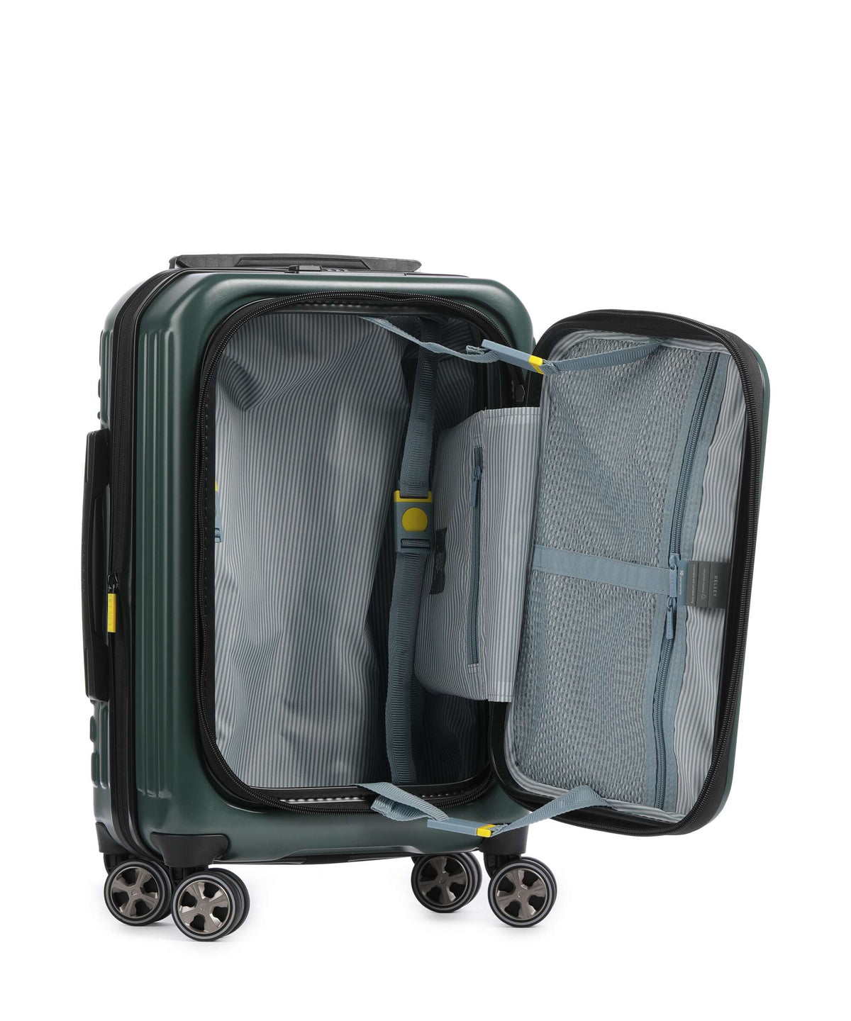 Delsey Paris Securitime Spinner (4 wheels) deep green