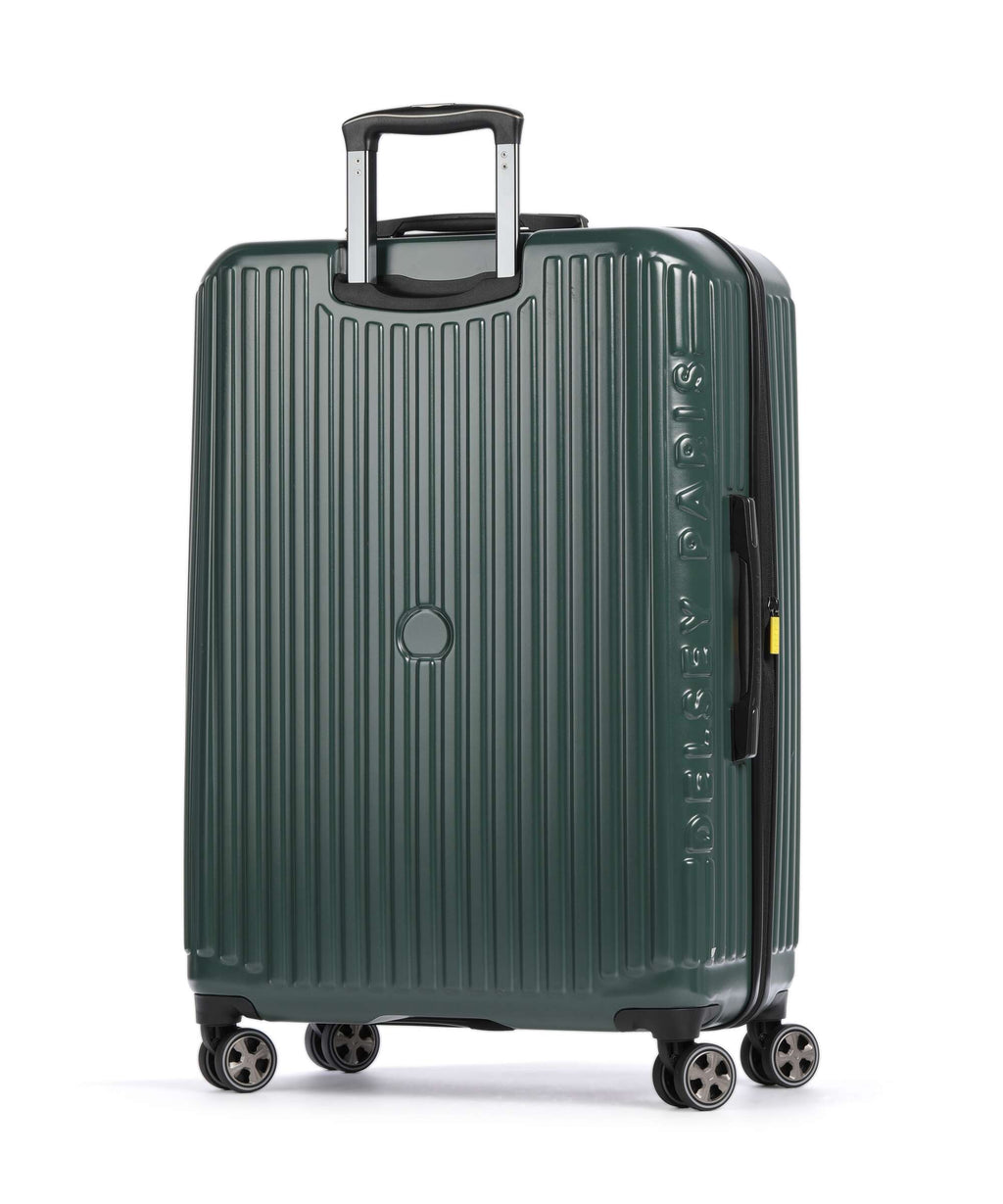 Delsey Paris Securitime Spinner (4 wheels) deep green