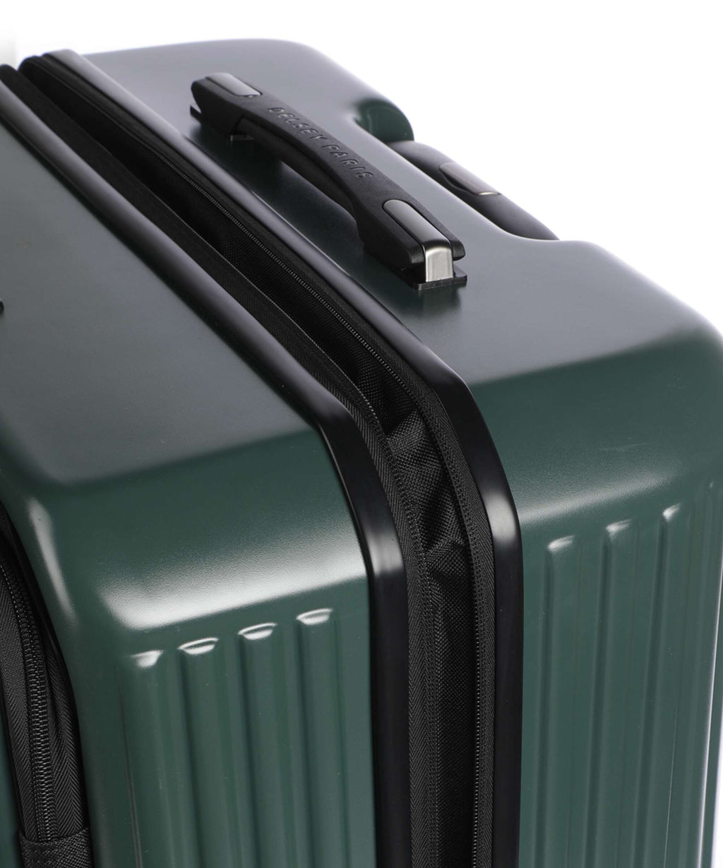 Delsey Paris Securitime Spinner (4 wheels) deep green