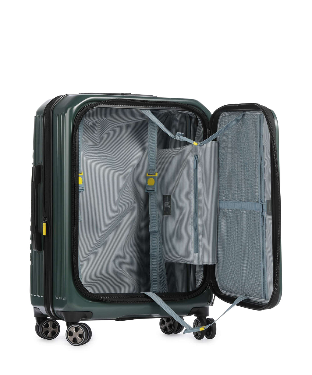 Delsey Paris Securitime Spinner (4 wheels) deep green