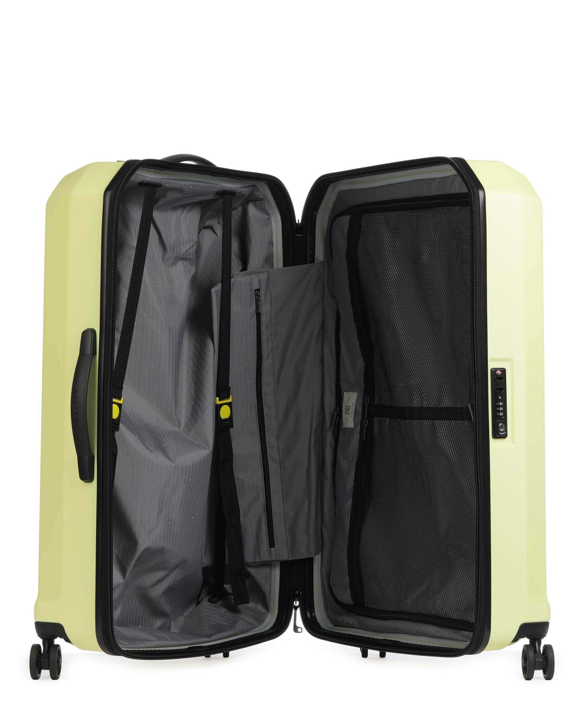 Delsey Paris Karat 2.0 Spinner (4 wheels) hellgelb