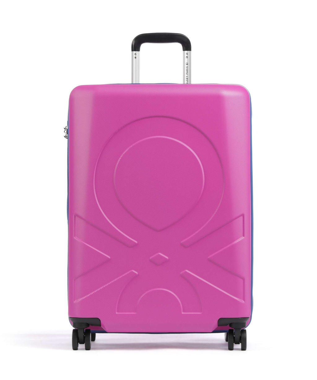 Delsey Paris x United Colors of Benetton Fabrica Spinner (4 wheels) purple