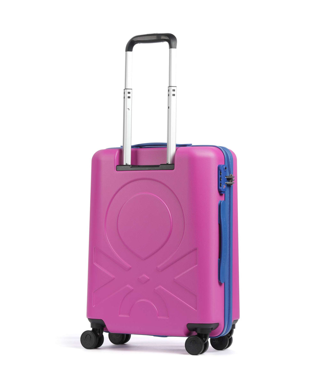 Delsey Paris x United Colors of Benetton Fabrica Spinner (4 wheels) purple