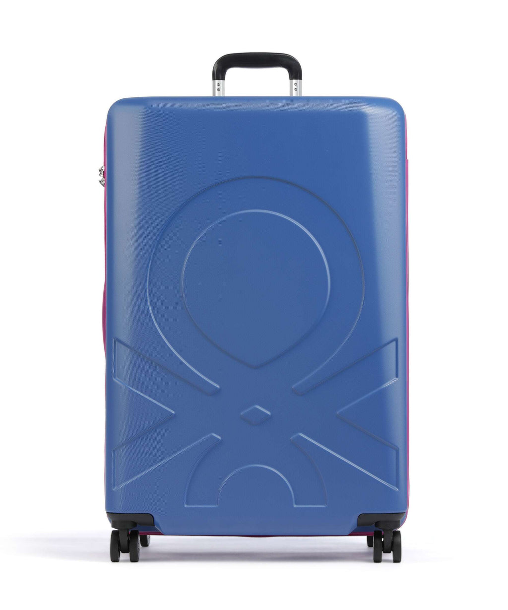 Delsey Paris x United Colors of Benetton Fabrica Spinner (4 wheels) blue