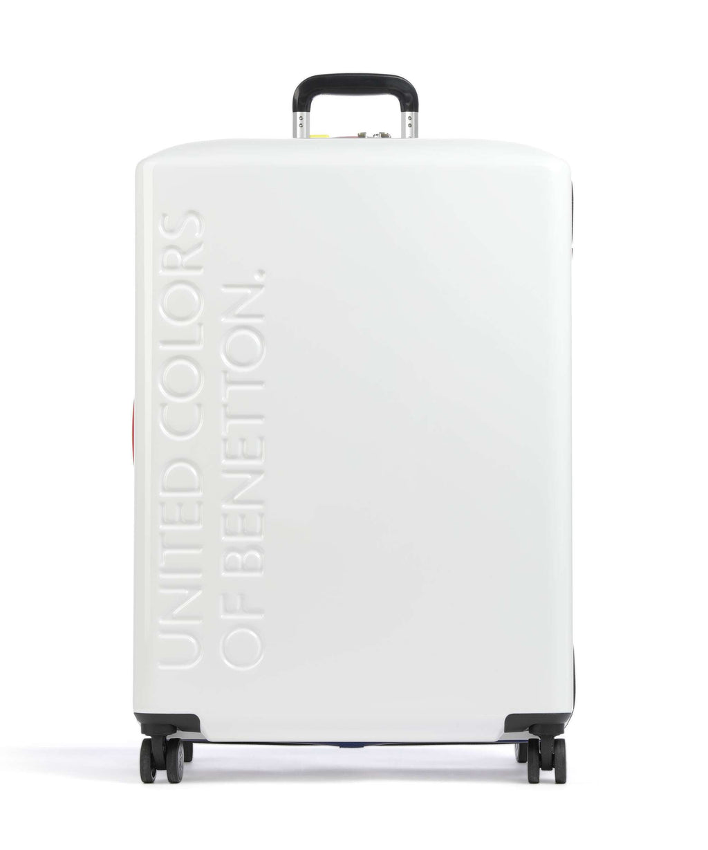 Delsey Paris x United Colors of Benetton United Spinner (4 wheels) white