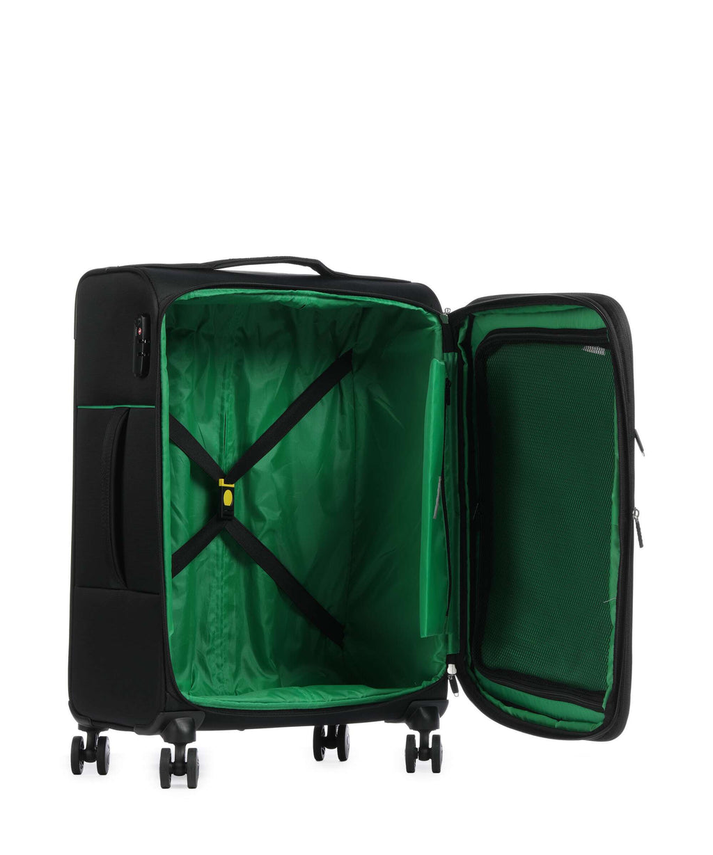 Delsey Paris x United Colors of Benetton CB Spinner (4 wheels) black