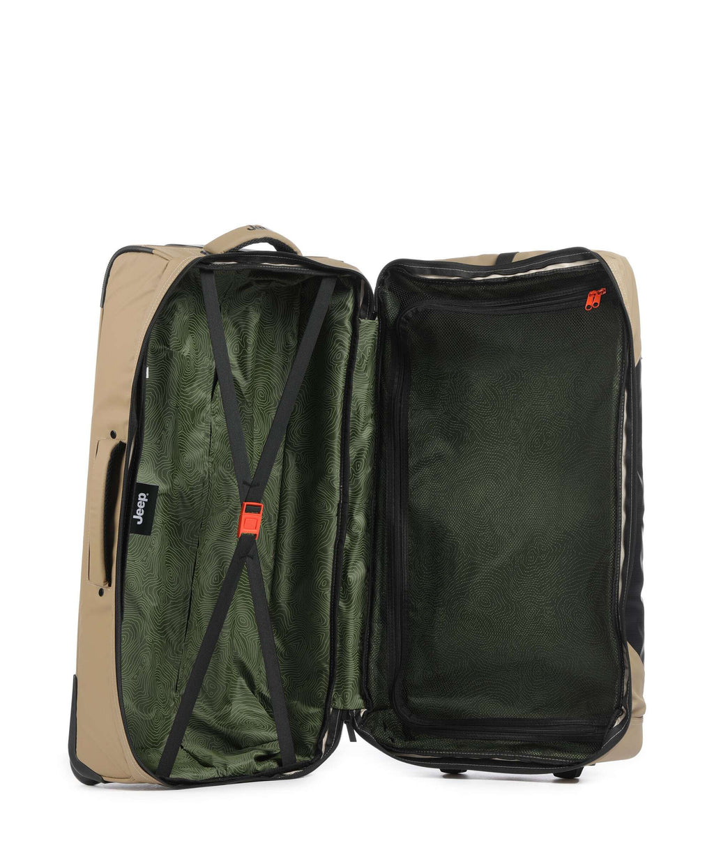 Jeep JS006B 73 Travel bag with wheels warm sand