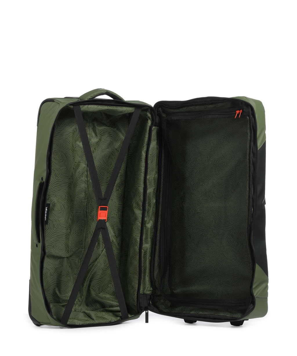 Jeep JS006B 73 Travel bag with wheels green