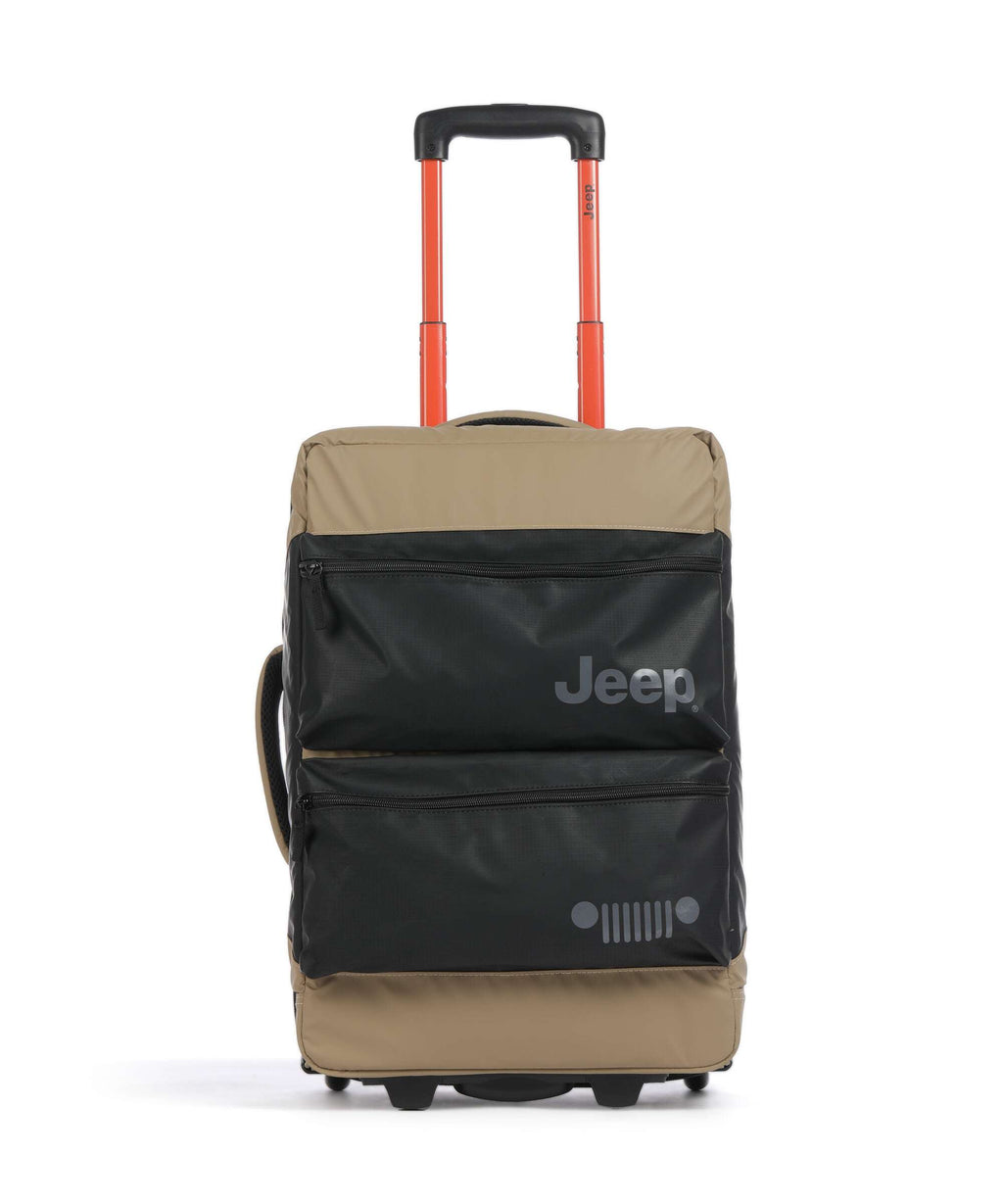 Jeep JS006B 55 Travel bag with wheels warm sand
