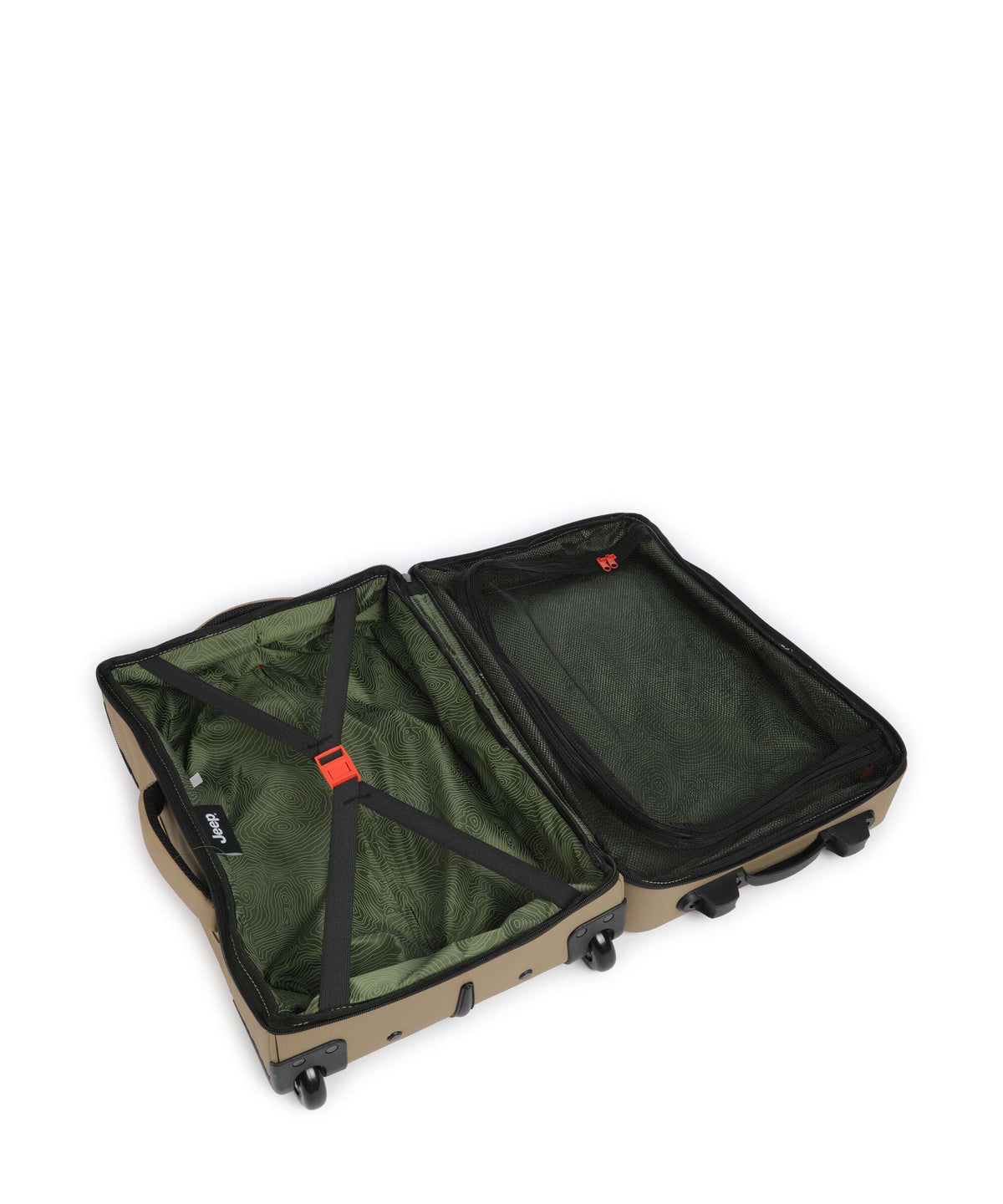 Jeep JS006B 55 Travel bag with wheels warm sand
