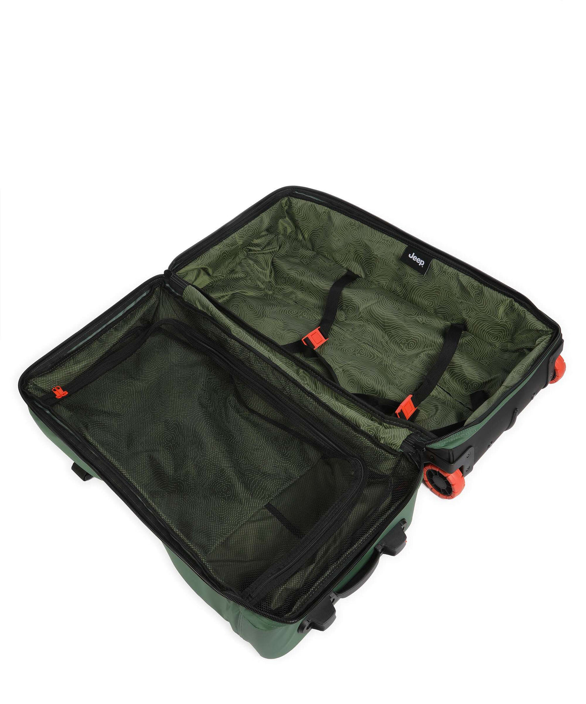 Jeep JS005A 73 Travel bag with wheels green