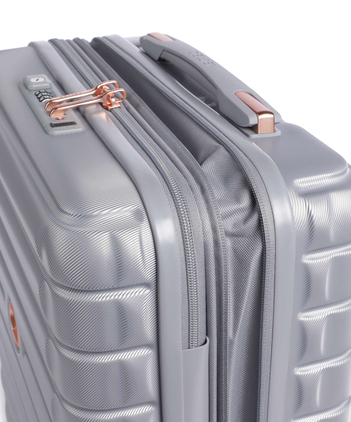 Delsey Paris Shadow 5.0 Spinner (4 wheels) platinum