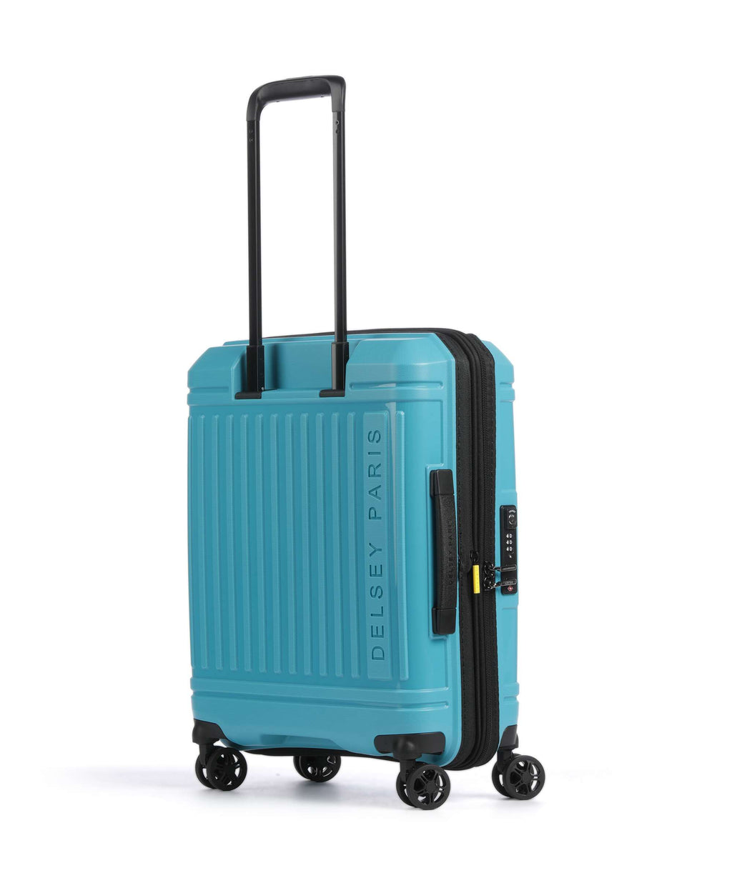 Delsey Paris Lutece Se Slim Spinner (4 wheels) peacock
