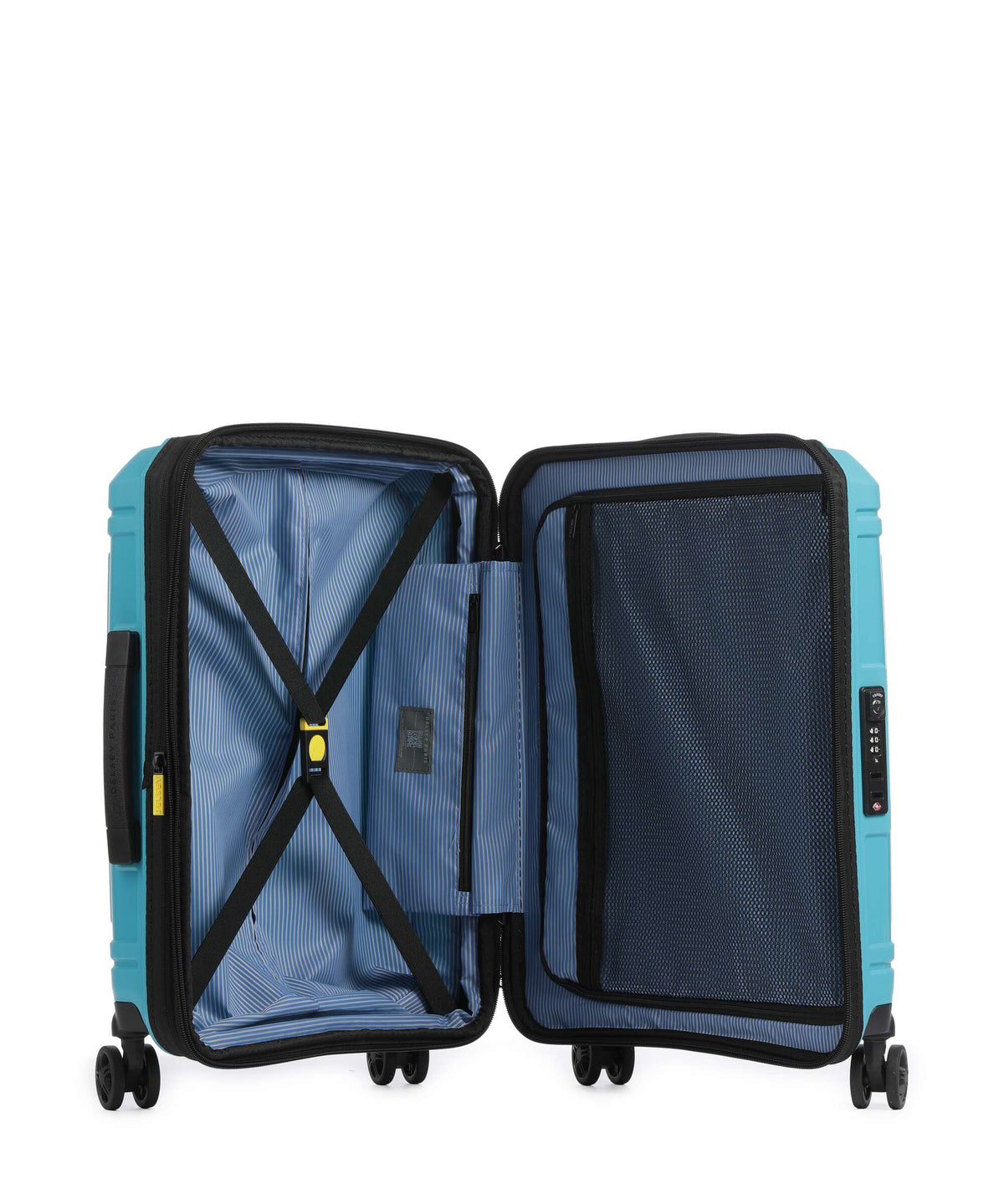 Delsey Paris Lutece Se Slim Spinner (4 wheels) peacock