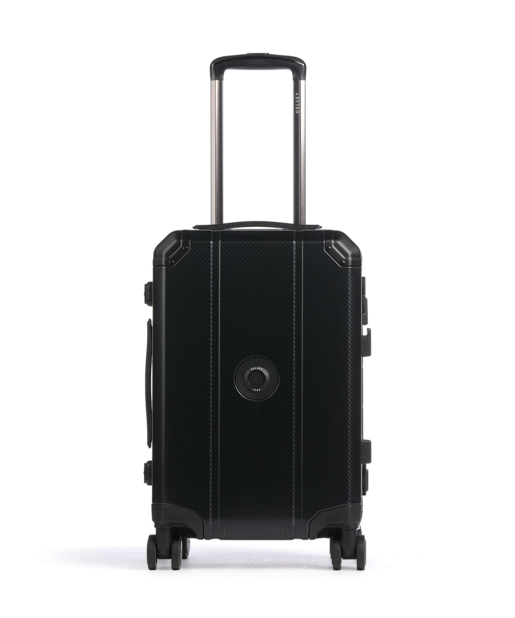 Delsey Paris Alu'R Spinner (4 wheels) black