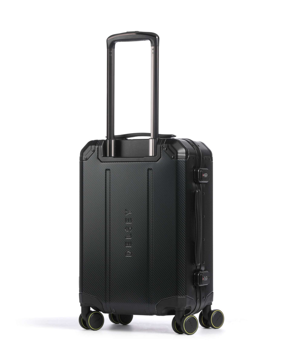 Delsey Paris Alu'R Spinner (4 wheels) black
