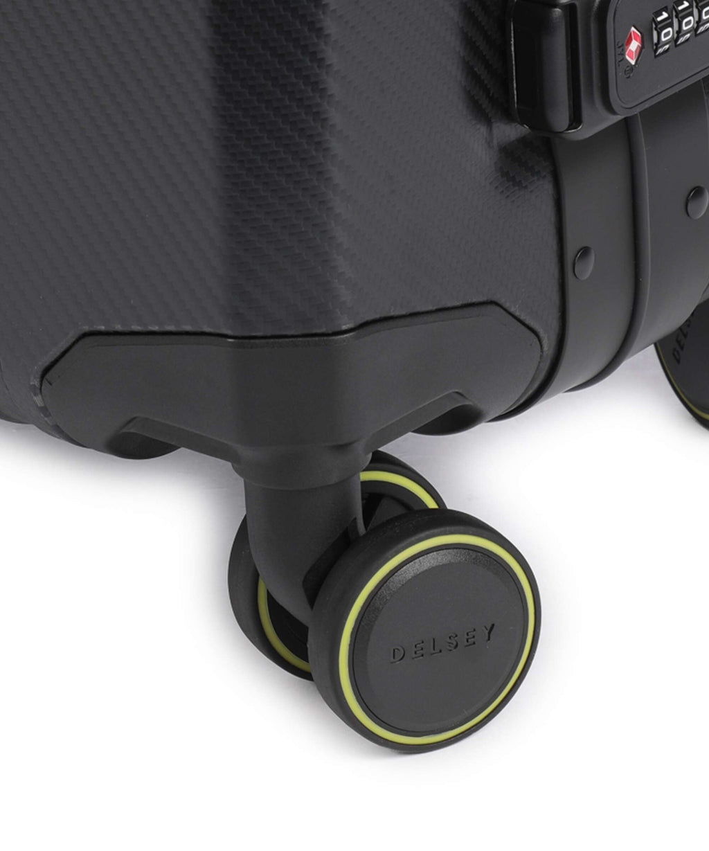 Delsey Paris Alu'R Spinner (4 wheels) black