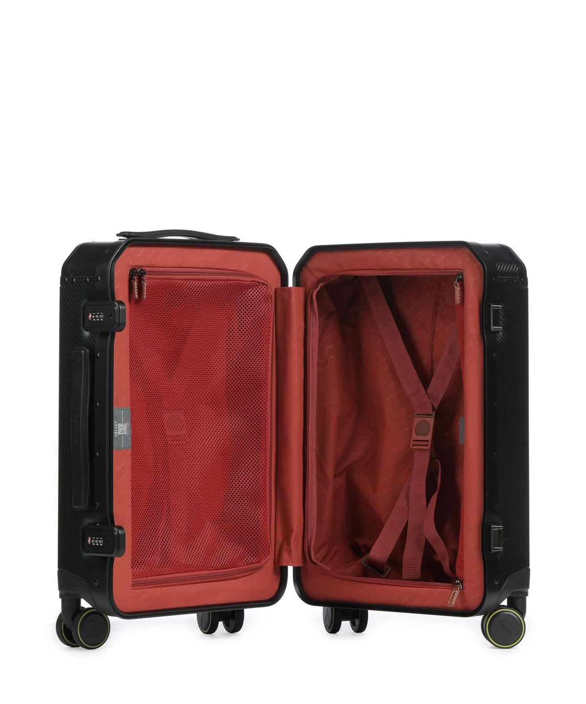 Delsey Paris Alu'R Spinner (4 wheels) black