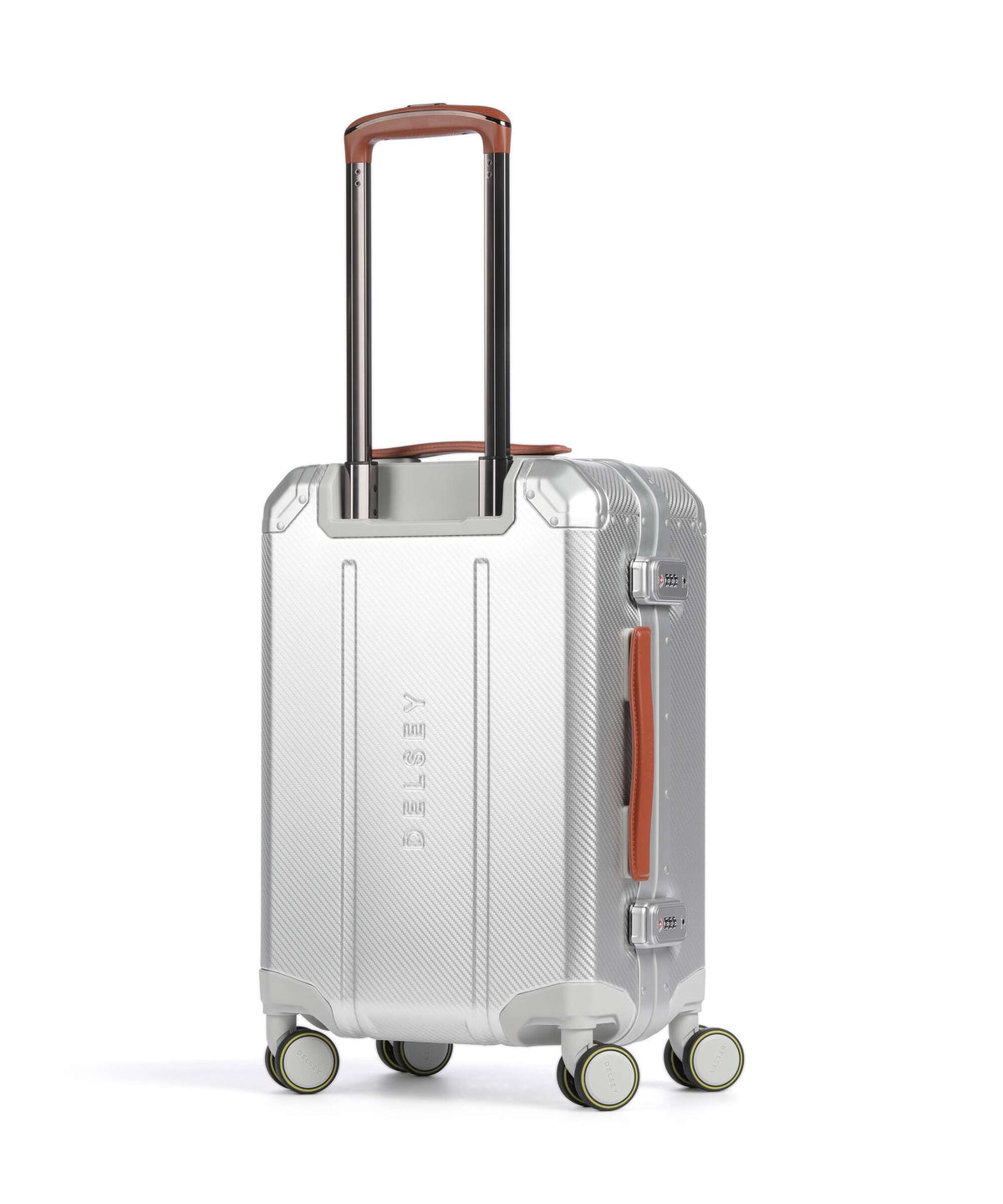 Delsey Paris Alu'R Spinner (4 wheels) silver