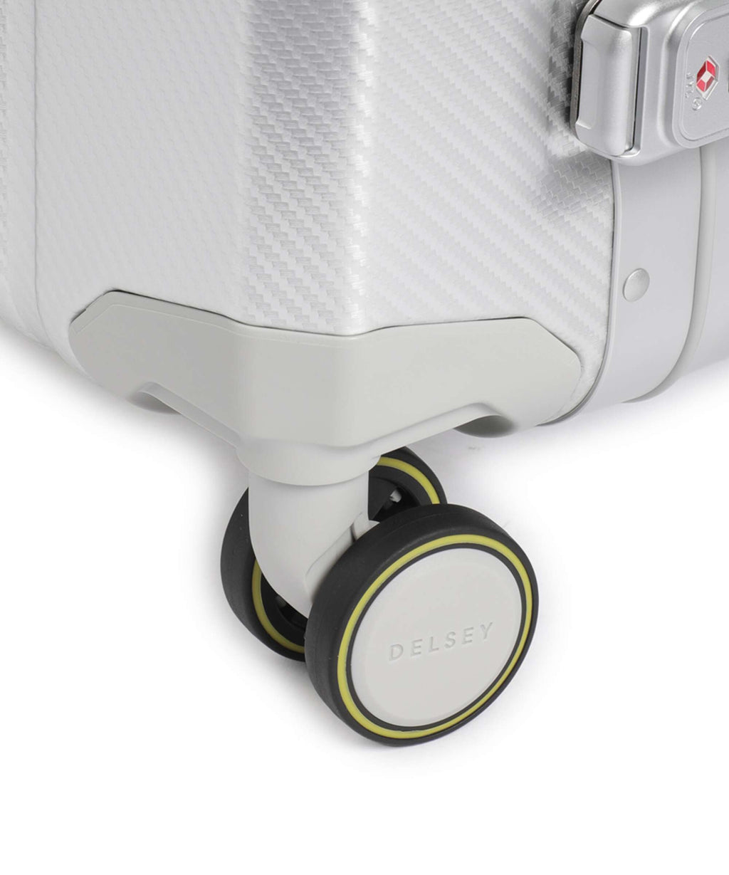 Delsey Paris Alu'R Spinner (4 wheels) silver