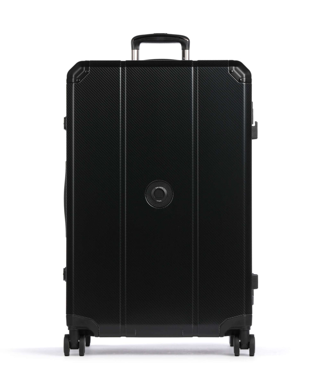 Delsey Paris Alu'R Spinner (4 wheels) black