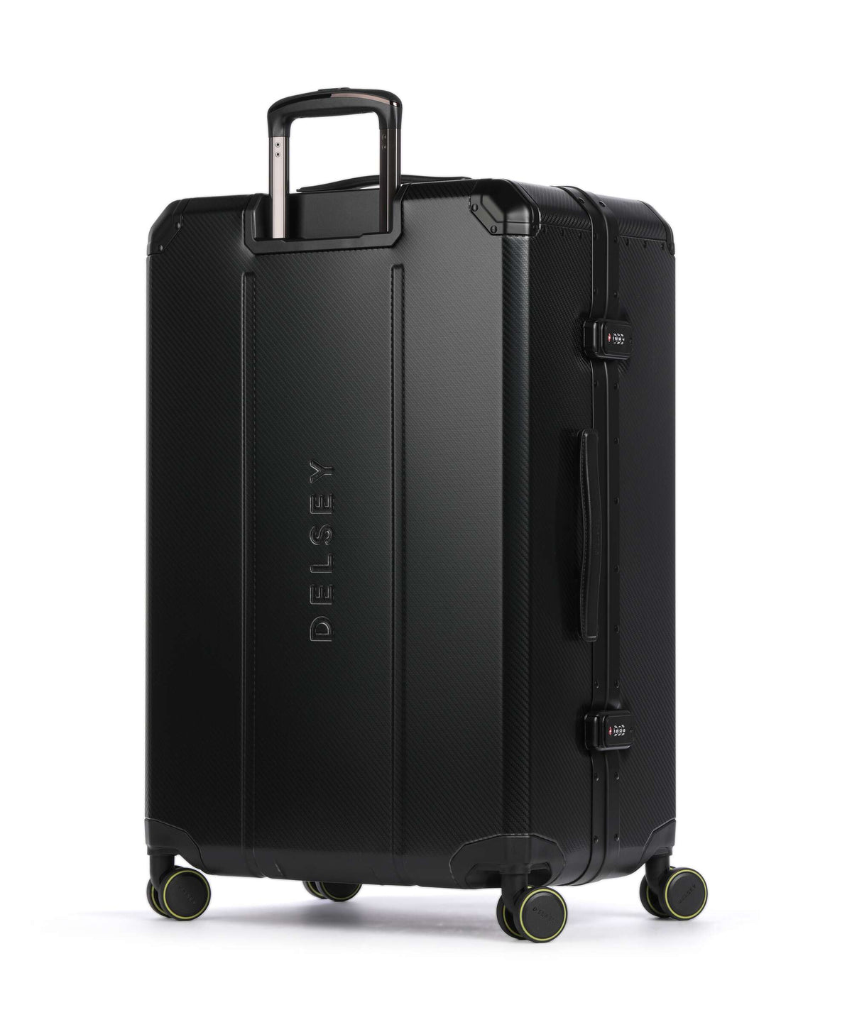 Delsey Paris Alu'R Spinner (4 wheels) black