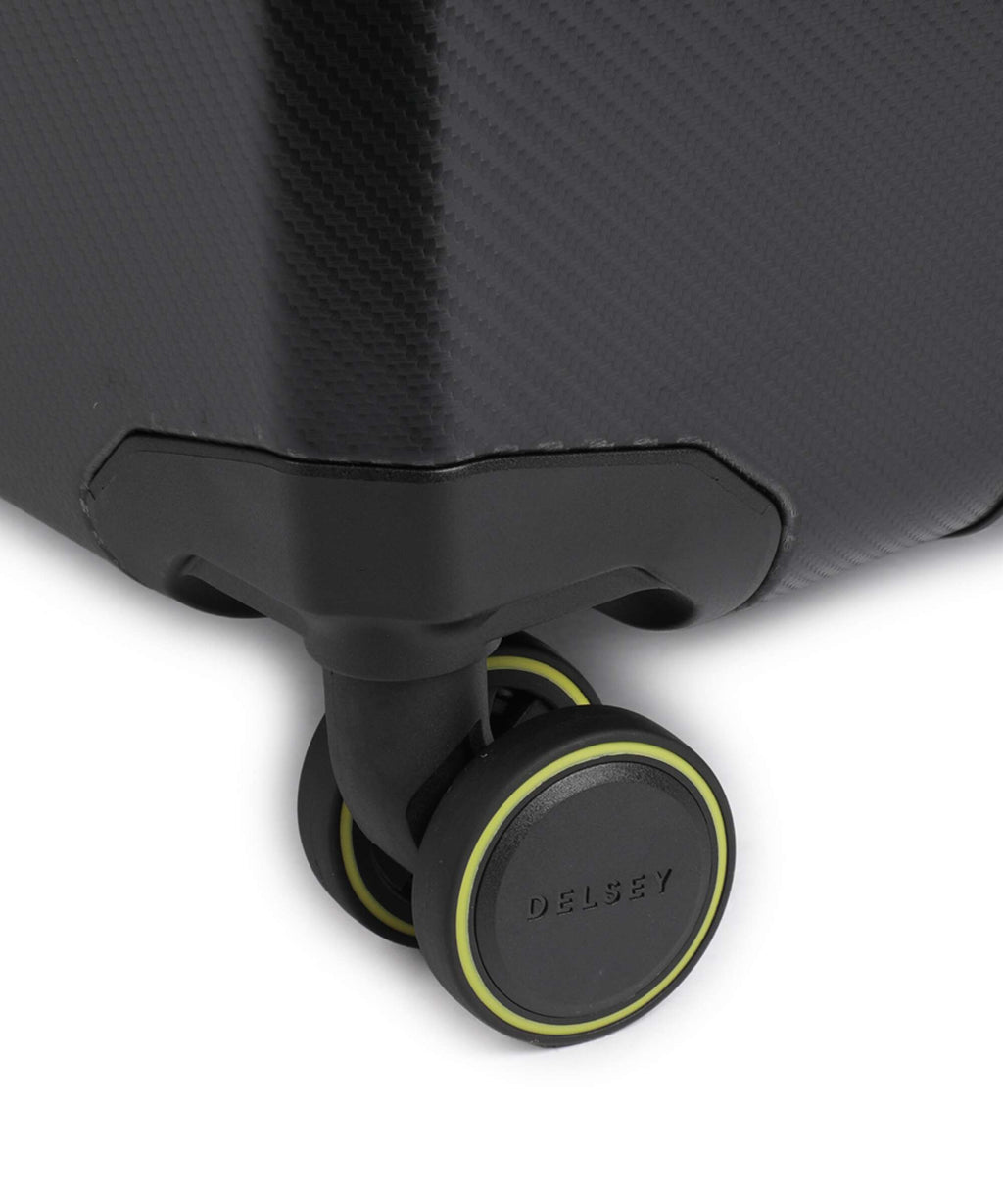 Delsey Paris Alu'R Spinner (4 wheels) black