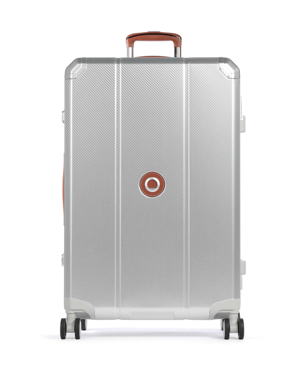 Delsey Paris Alu'R Spinner (4 wheels) silver