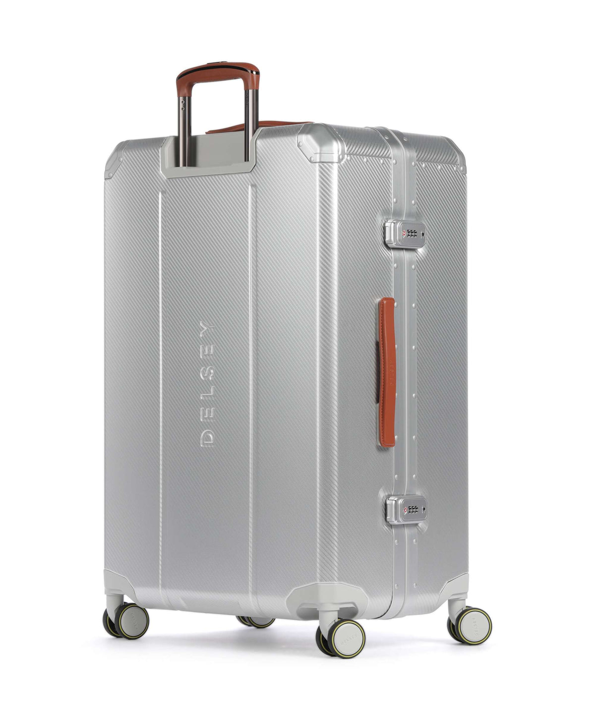 Delsey Paris Alu'R Spinner (4 wheels) silver