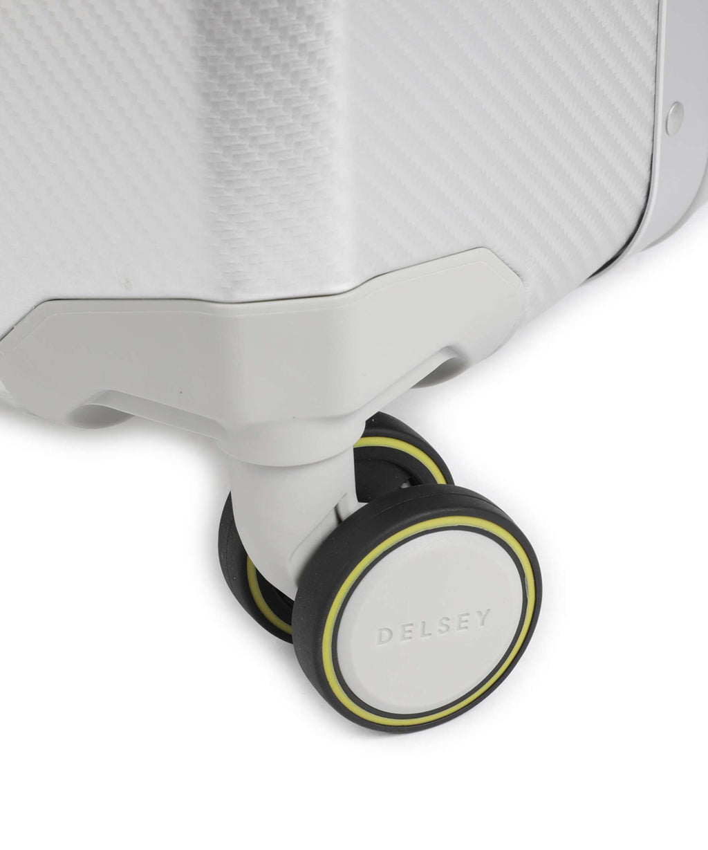Delsey Paris Alu'R Spinner (4 wheels) silver