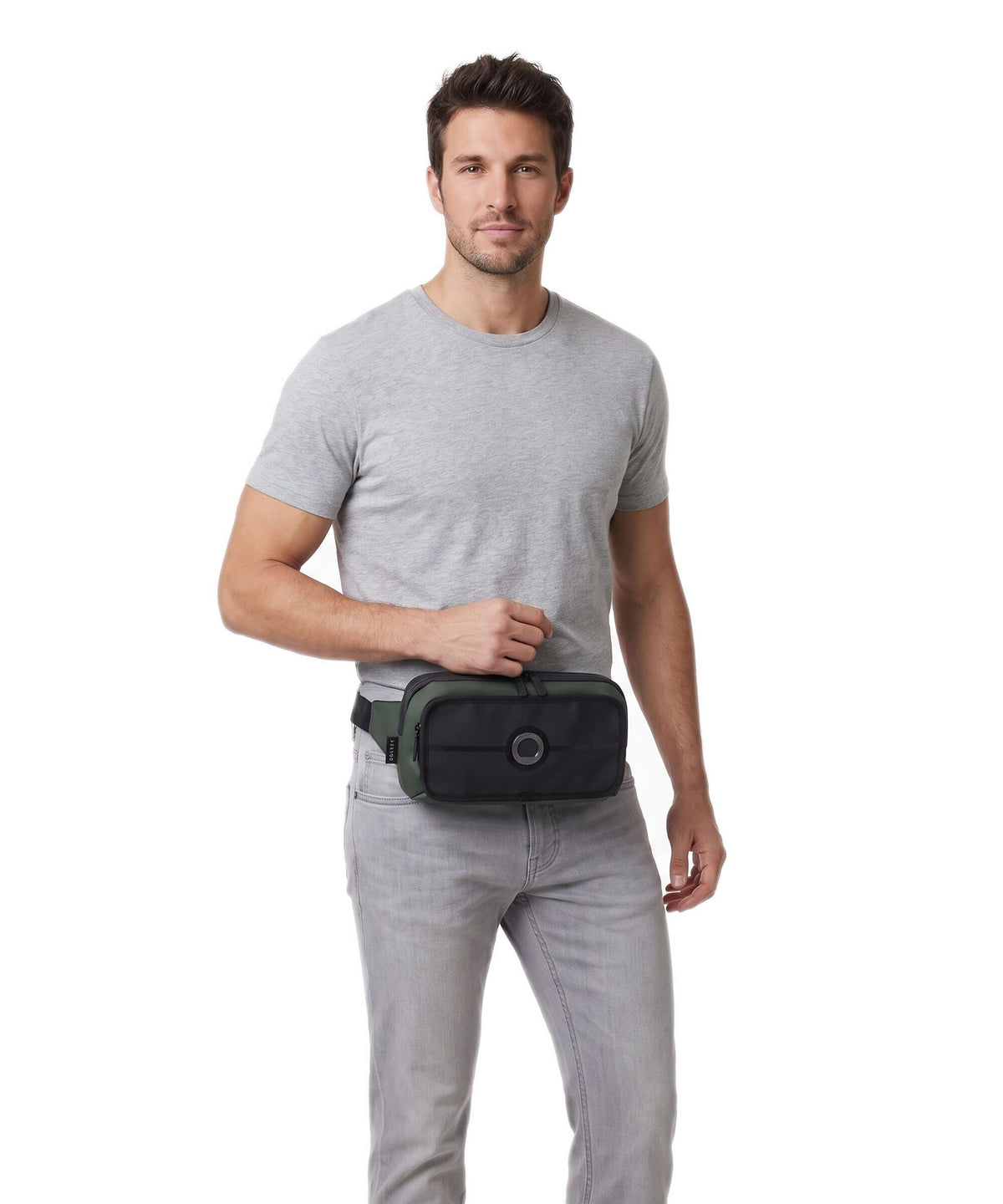Delsey Paris Turenne Soft Belt bag green