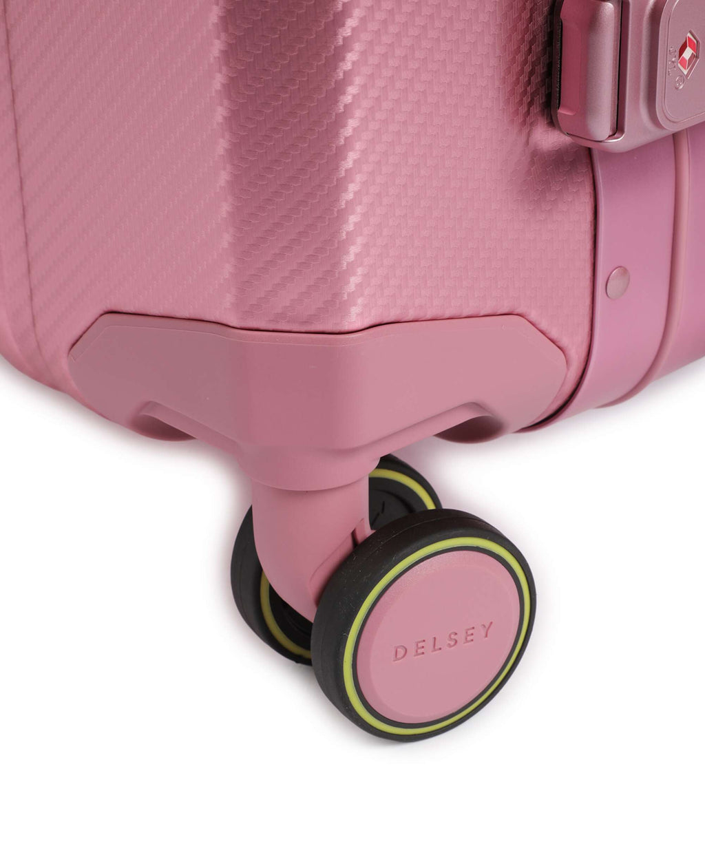 Delsey Paris Alu'R Spinner (4 wheels) pink