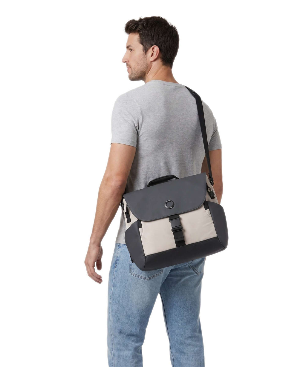 Delsey Paris Securflap Messenger bag sand