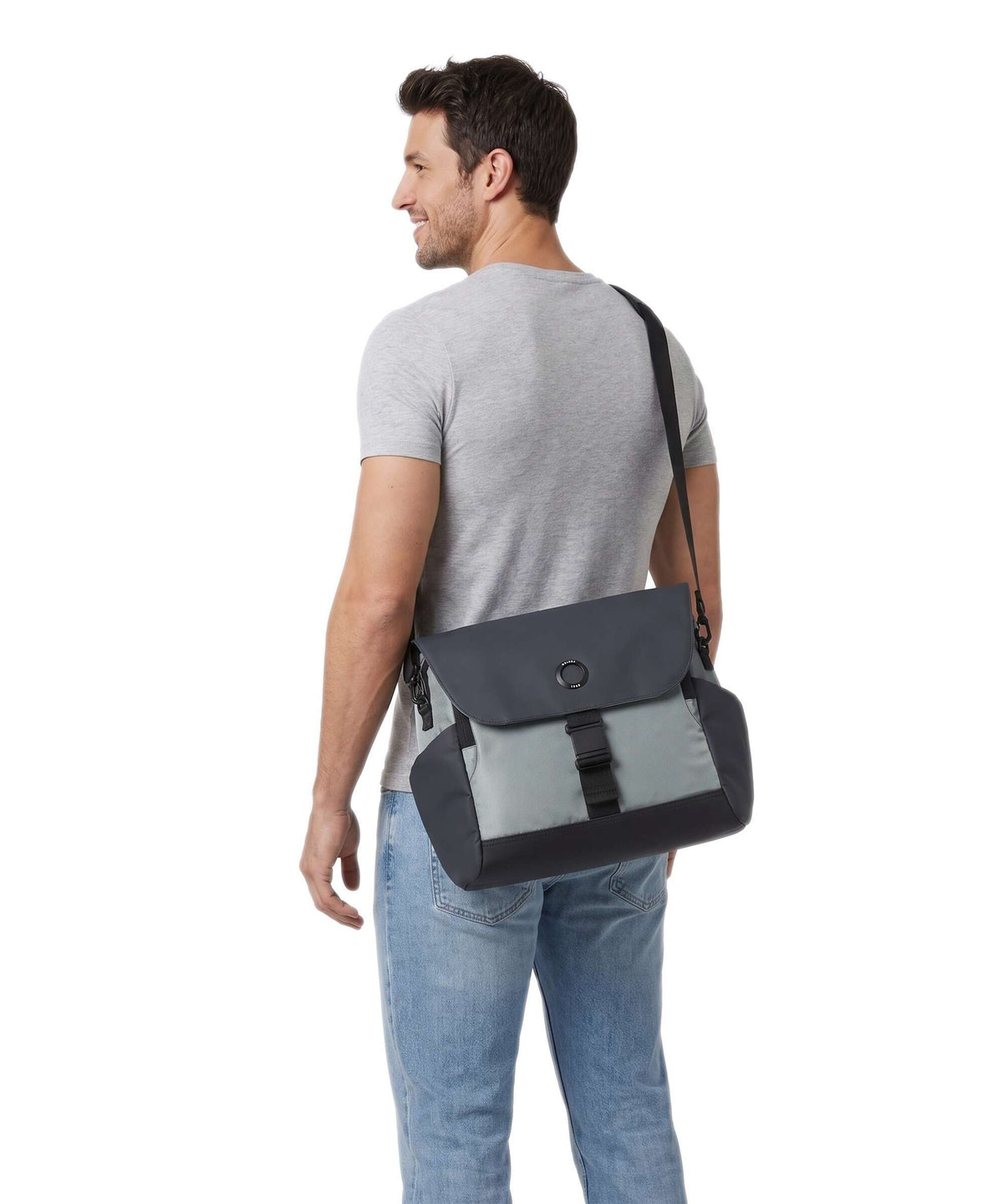 Delsey Paris Securflap Messenger bag sage green